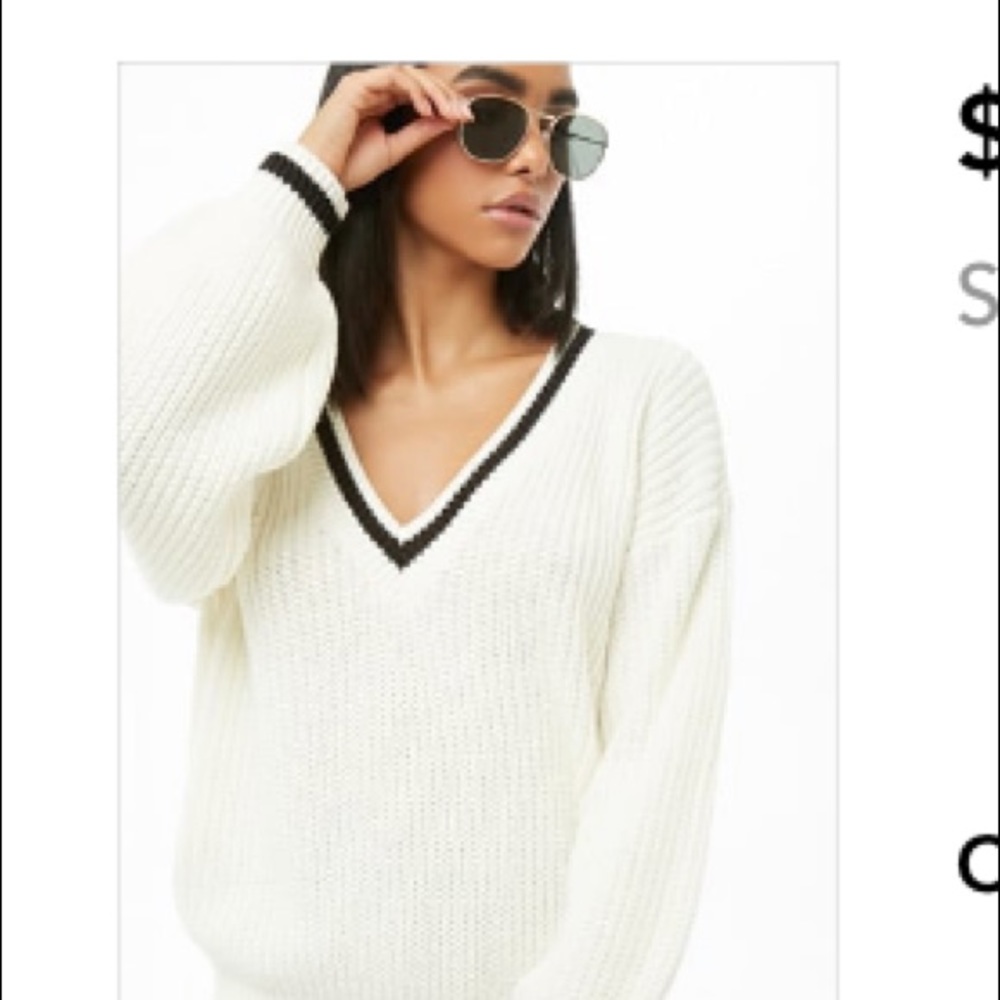 Striped Ribbed Sweater - Picture 2 of 2